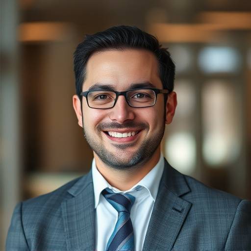 Retrato de Gabriel Ferreira, consultor de vendas da Camisas Estilo Brasil.